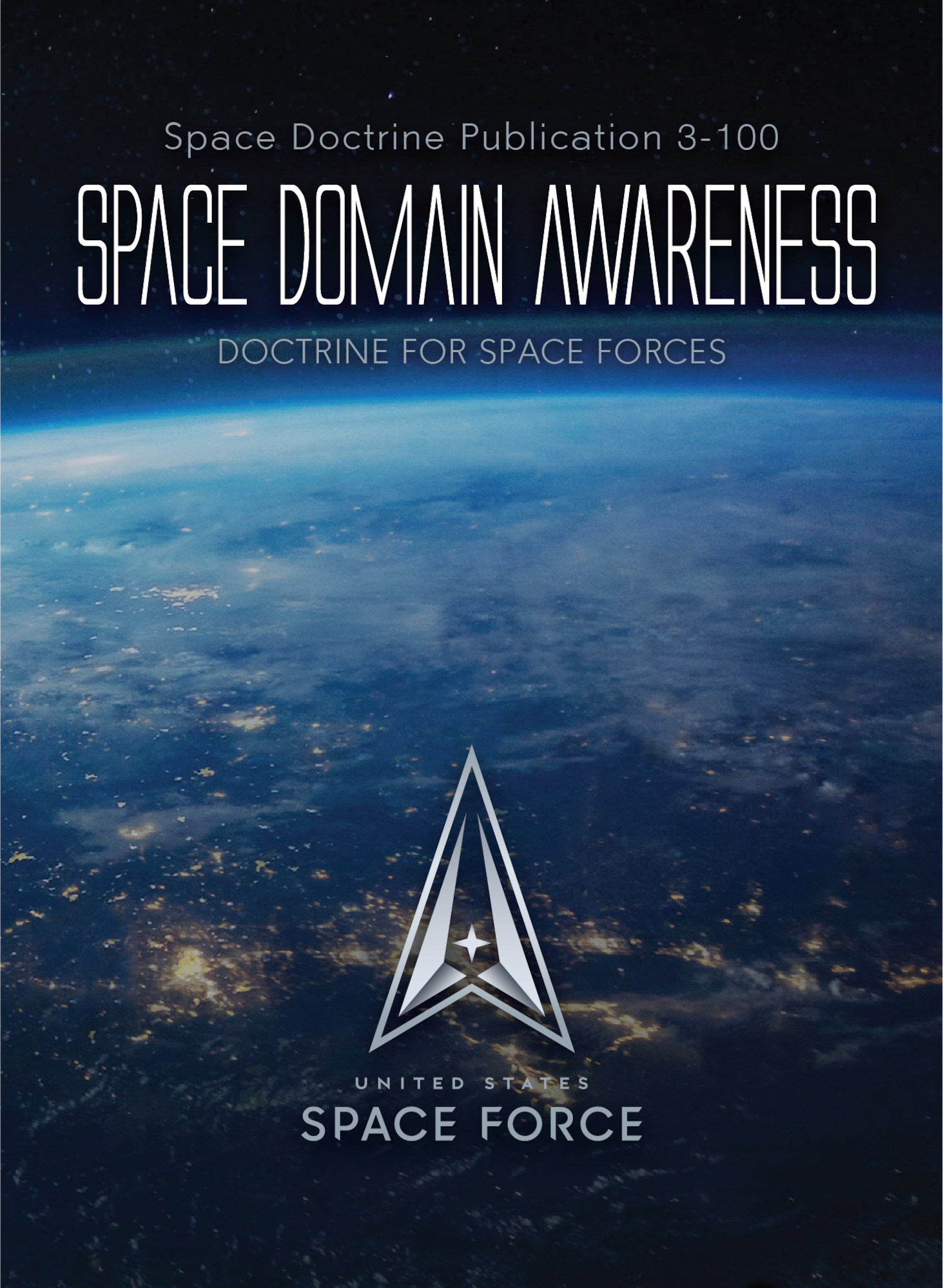 SDP 3-100, Space Domain Awareness cover