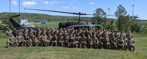 cadets infiltrate and exfiltrate via CH-47 Chinooks and UH-1 “Huey” Iroquois
