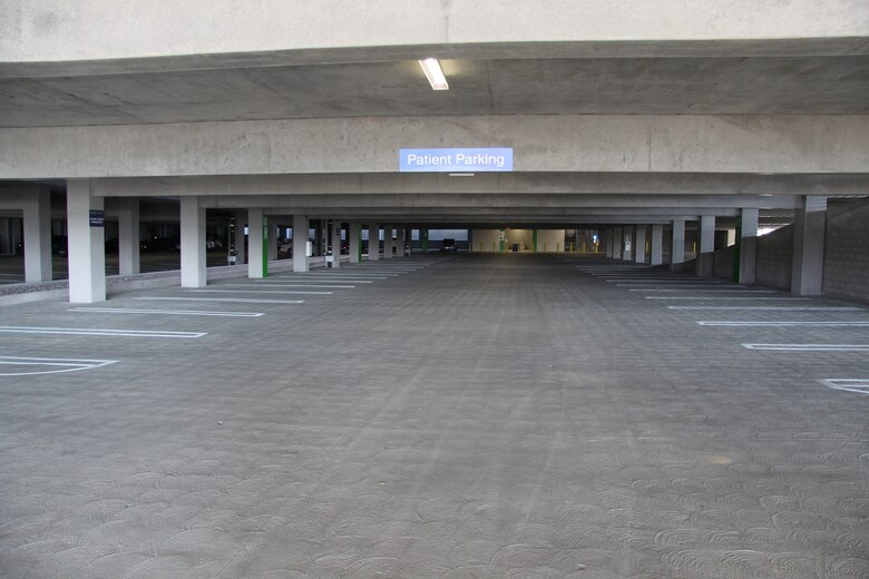The seven-level parking structure was completed by Archer Western Federal Joint Venture of San Diego in September and will accommodate about 900 vehicles. This is the first of a four-phase construction contract completed at the campus.