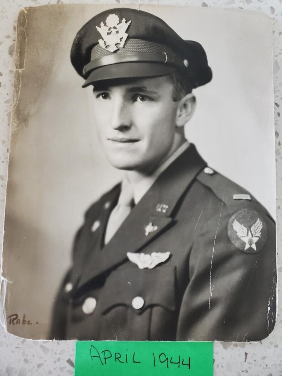 Photo from April 1944 of Airman.