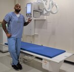 Providing vital – and dedicated - visual value…for Hospital Corpsman 1st Class Gregory DeShields Jr., “Patients are our passion, safety is our priority” as the theme for National Radiologic Technologist Week being held November 11-15, 2023, echoes his sentiments on the critical need of his chosen career field. “We are the first line of defense for physicians, nurses, patients, and health care providers. The images that we produce can be the difference between identifying a correct pathology or a misdiagnosis. We must demonstrate patience, knowledge of our jobs and a high degree of attention-to-detail,” explained Deshields, from Woodbridge, Virginia, currently assigned to Naval Hospital Bremerton Radiology Department (Official Navy photo by Douglas H Stutz, NHB/NMRTC Bremerton public affairs officer).
