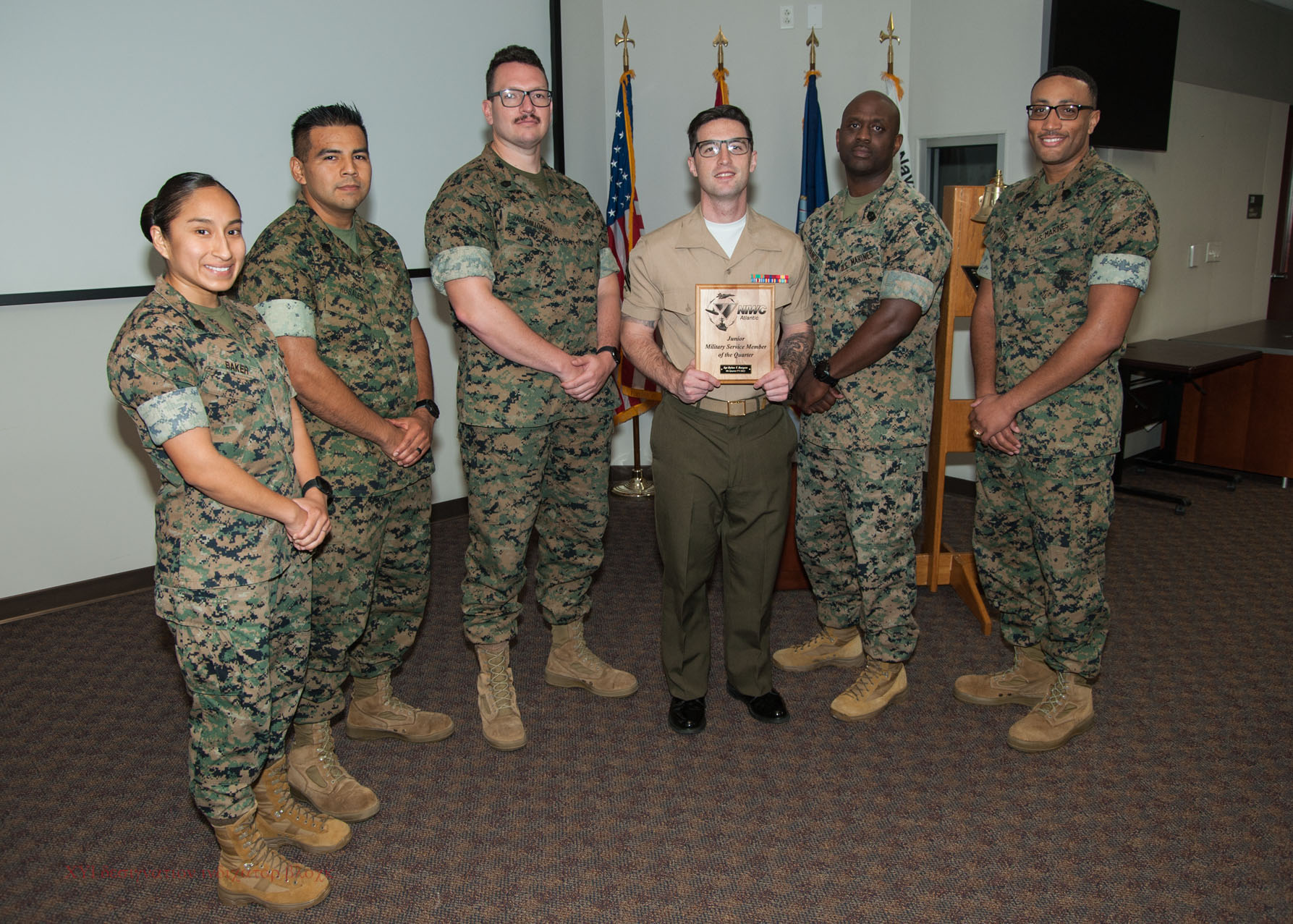 NIWC Atlantic's FY23 Q4 Awards Ceremony and All Hands at JB Charleston, NOLA and Hampton Roads VA on 2 Nov 2023.