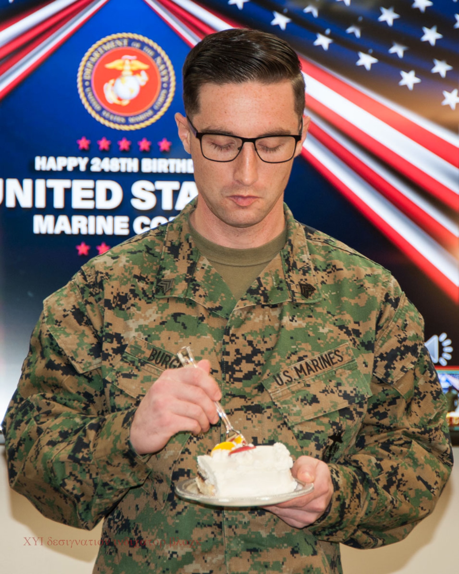 NIWC Atlantic celebrates USMC 248th Birthday in Hampton Roads, VA on 7 Nov 2023.