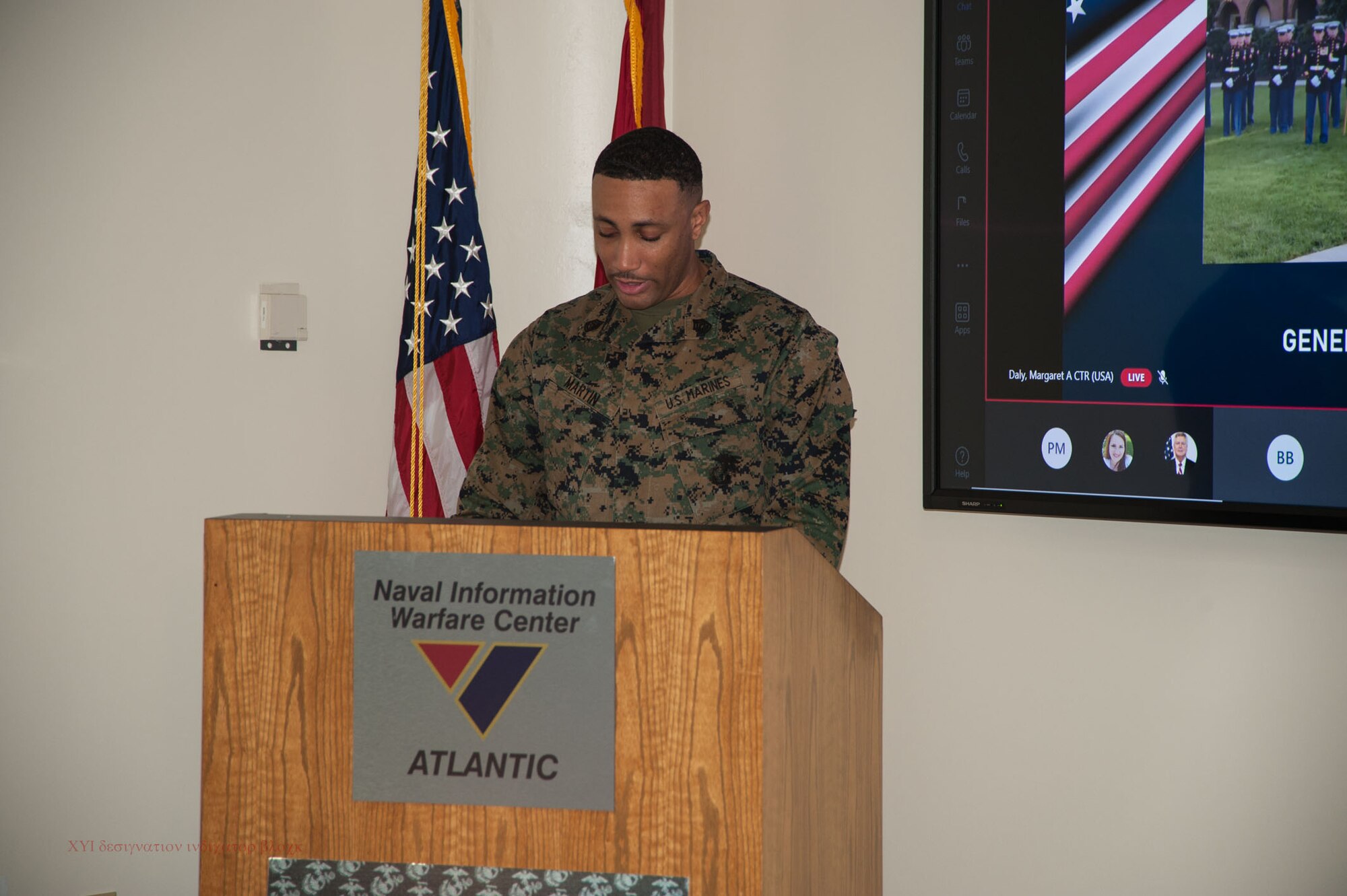 NIWC Atlantic celebrates USMC 248th Birthday in Hampton Roads, VA on 7 Nov 2023.