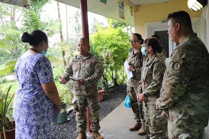 1984th U.S. Army Hospital Conducts Global Health Engagement Medical Support Mission in Independent Samoa