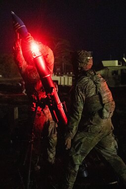 100th Battalion 442nd Infantry Regiment Soldiers Conduct MORTEP Certification Training in Hawaii