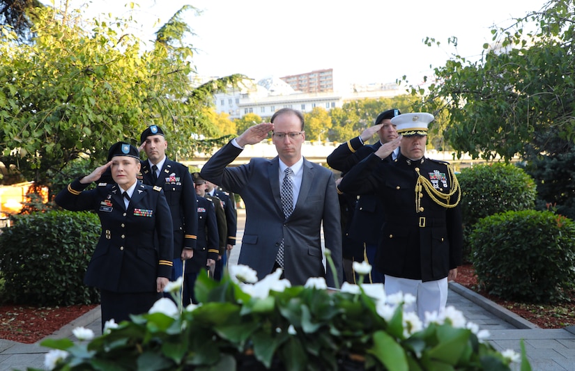 Wreath laying ceremony