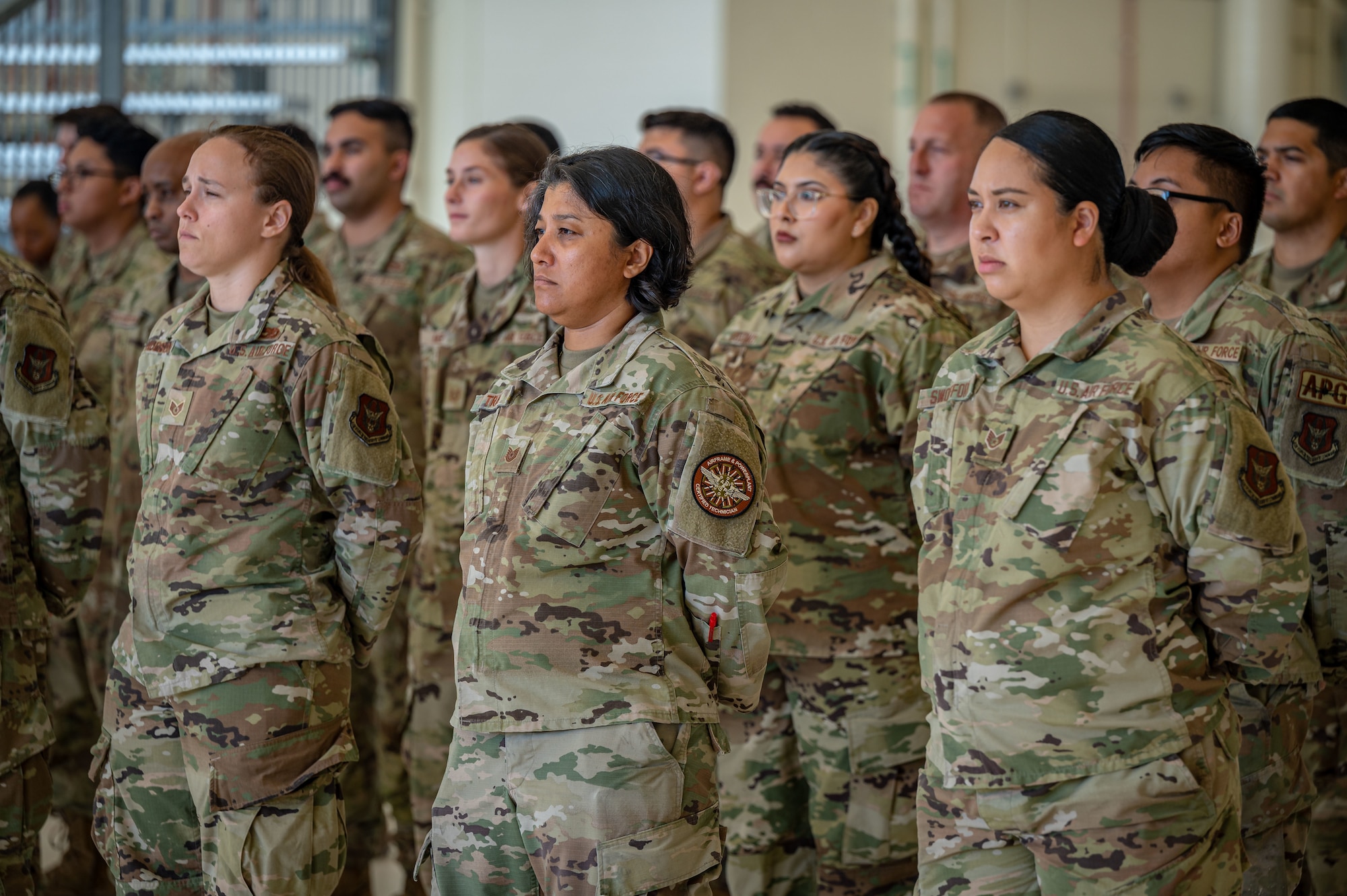 749th AMXS Change of Command ceremony