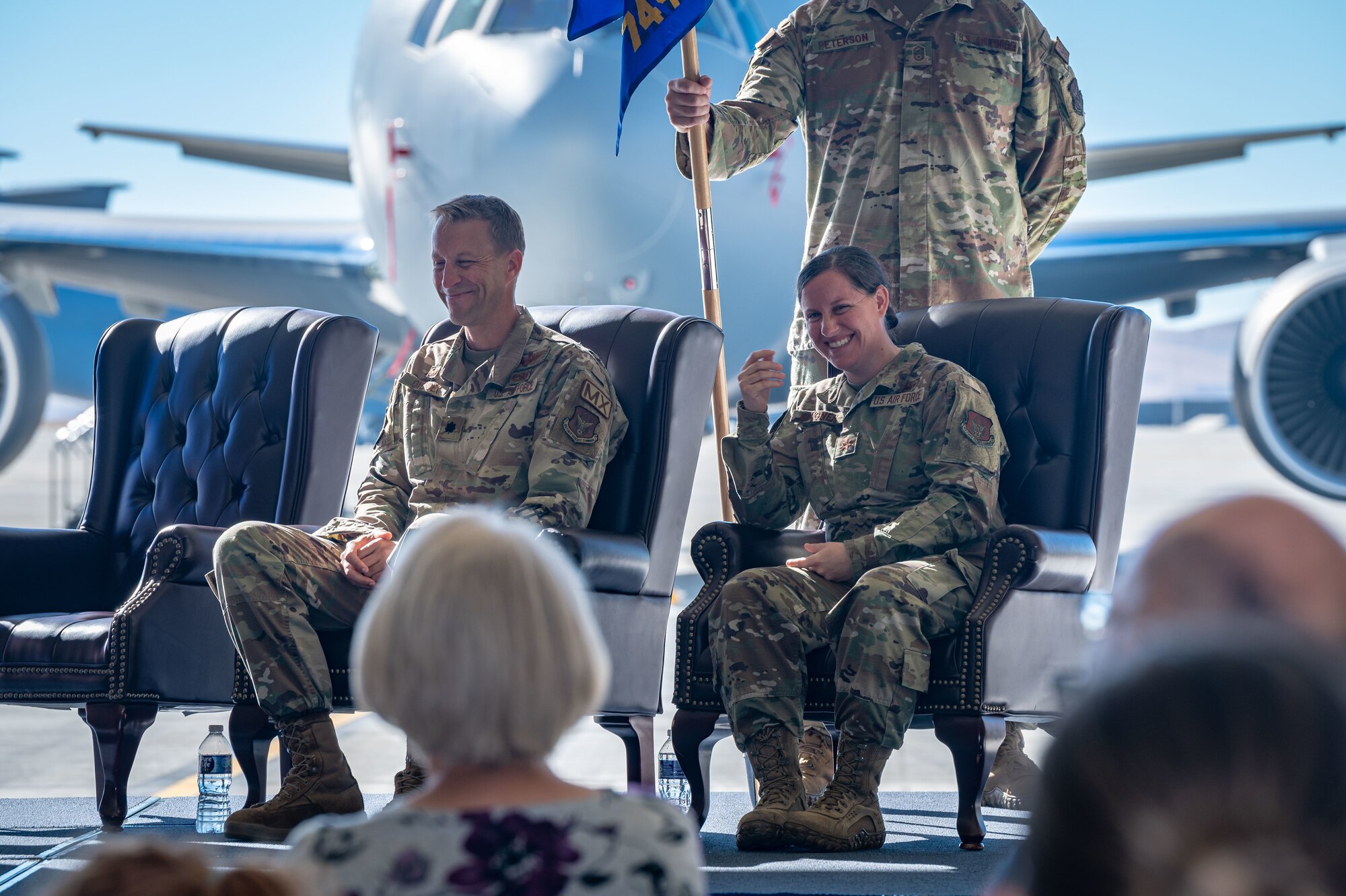 749th AMXS Change of Command ceremony
