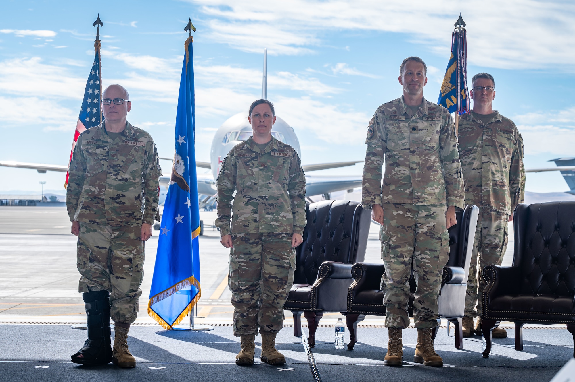 749th AMXS Change of Command ceremony