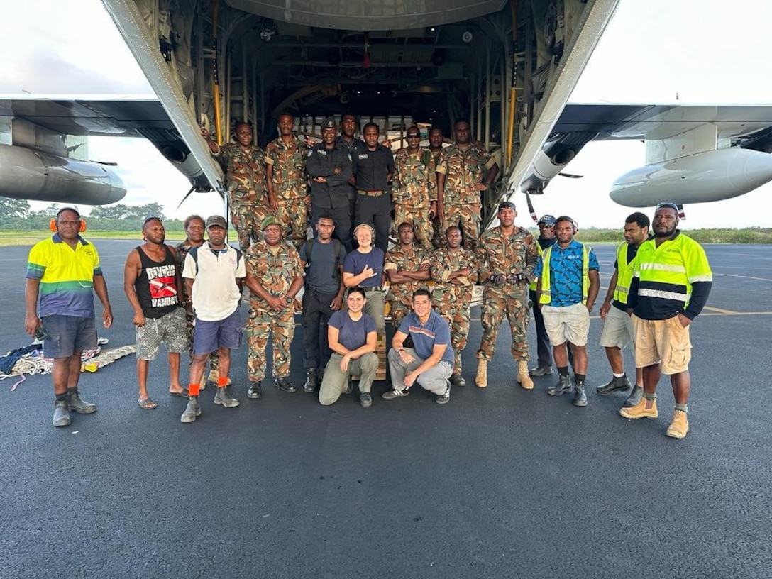 The mission’s objectives included conducting post-storm overflights, assessing the condition of ports and critical infrastructure affected by the cyclone, and providing relief supplies.