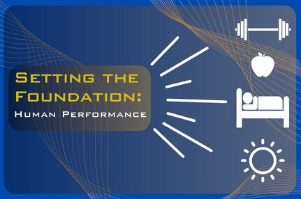 U.S. Air Force graphic designed to highlight human performance.