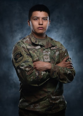 A photo of Airman 1st Class Koye Tsosie