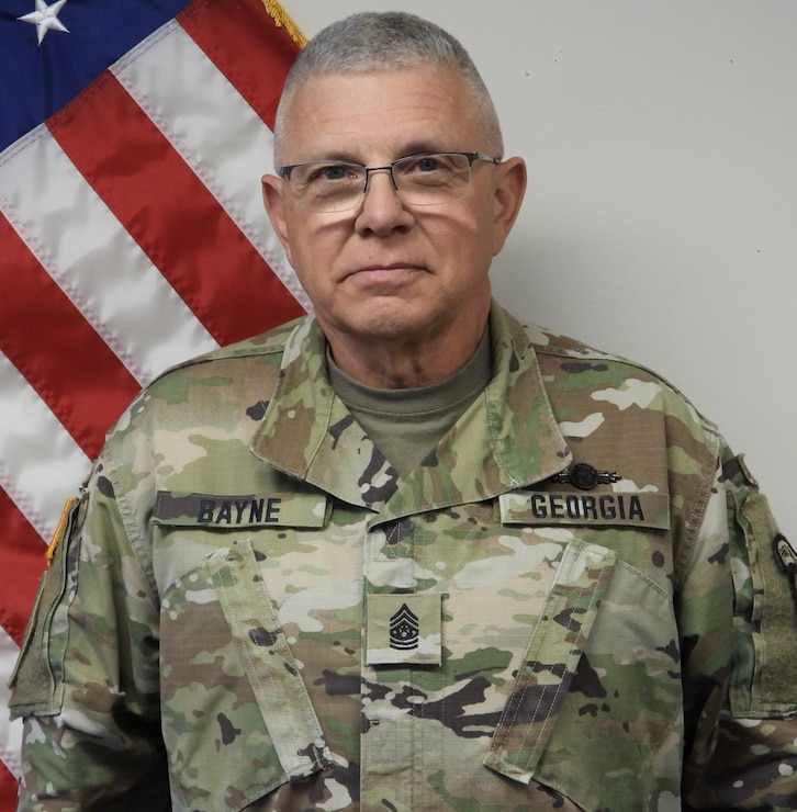 COMMAND SGT MAJOR ROBERT BAYNE