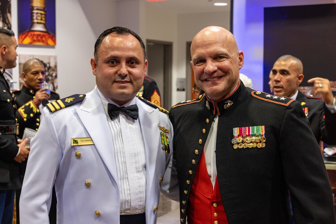 Marine Forces Reserve and Marine Forces South celebrate Corps' 248th birthday