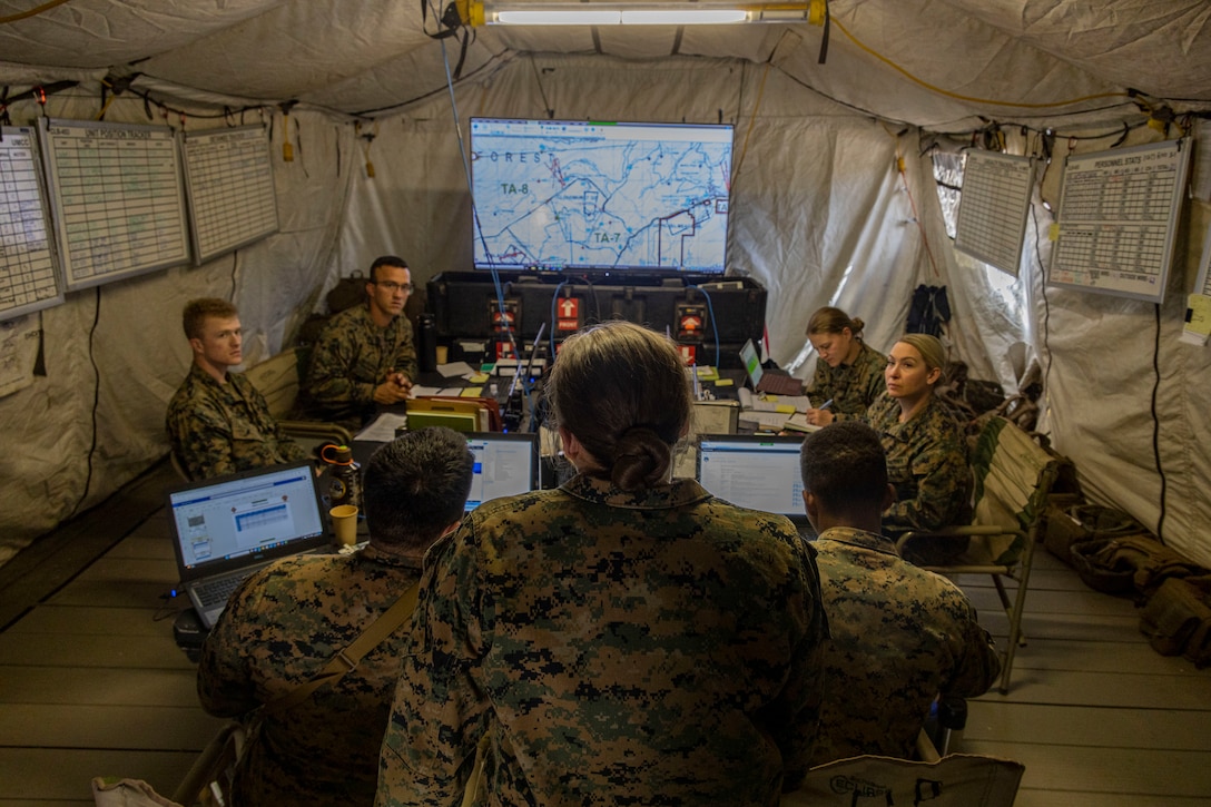 MTX 4-23: Marines with 4th Marine Division provide logistics support for MTX at Mountain Warfare Training Center