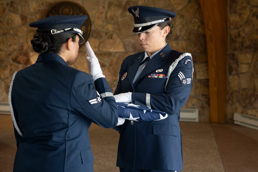 Folding the Flag: Honoring Those Who Served