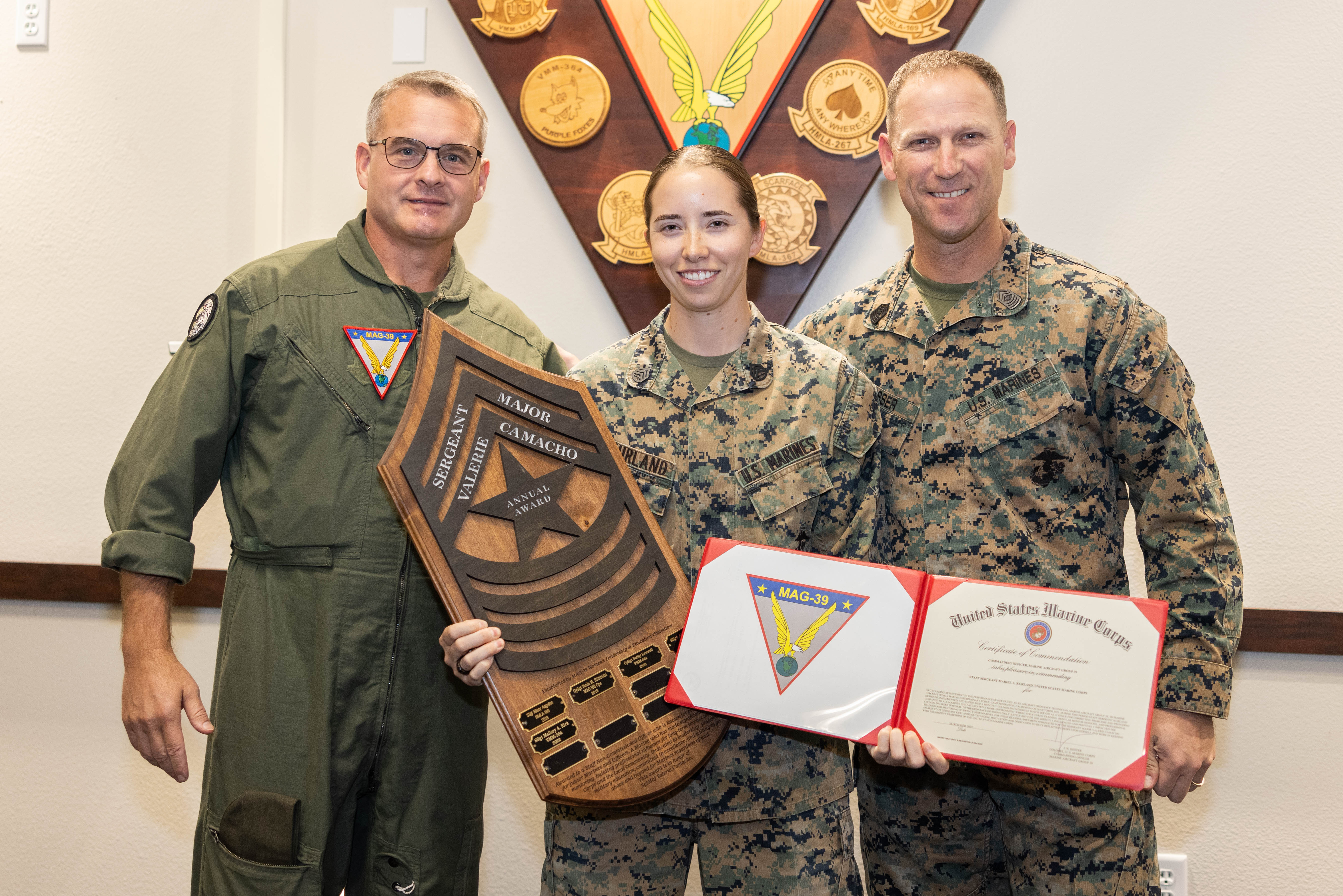 Ordnance Marine Wins Leadership Award > 3rd Marine Aircraft Wing > News