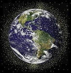 Moving at the speed of nearly 22,000 miles per hour, debris orbiting the Earth poses a significant threat to satellites and spacecraft.  Located at Vandenberg Space Force Base in Santa Barbra, California, the 18th Space Defense Squadron plays a crucial role in monitoring and tracking all artificial objects in Earth’s orbit to ensure the safety of our satellites, astronauts, and space exploration endeavors. (Photo courtesy of NASA.gov)