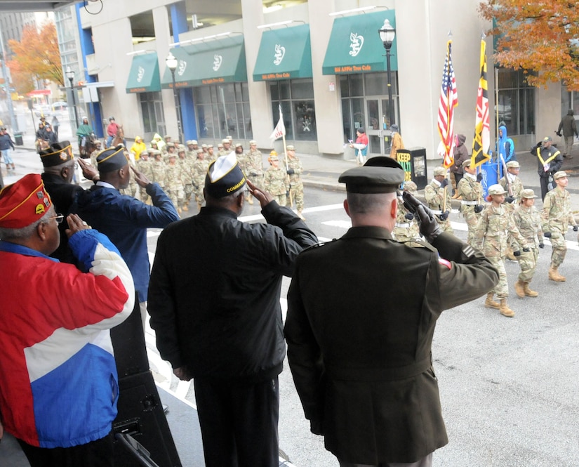 Army Reserve helps honor veterans in Baltimore