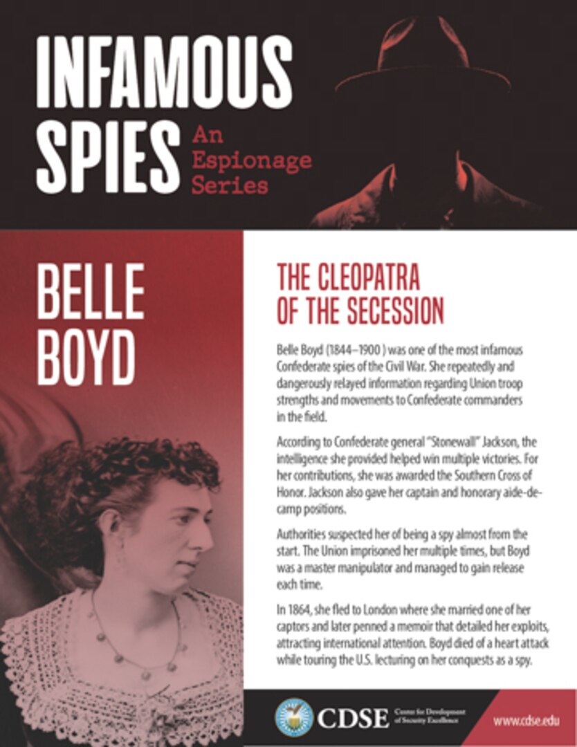 Infamous Spies: Belle Boyd thumbnail