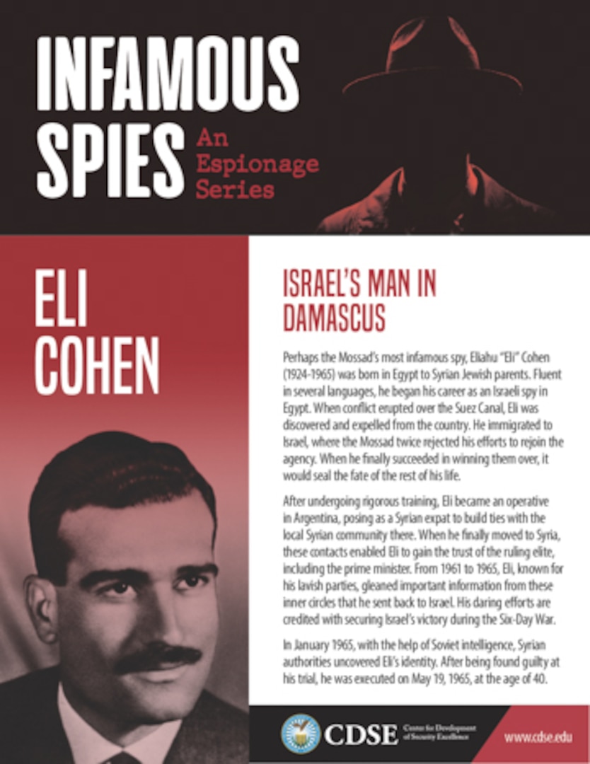 Infamous Spies: Eli Cohen thumbnail