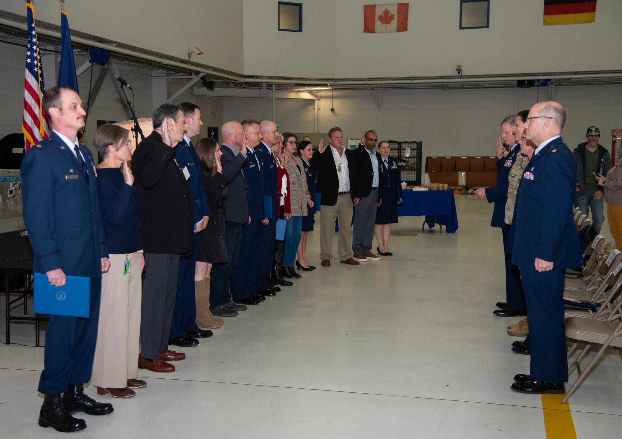 142nd Wing inducts Honorary Commanders