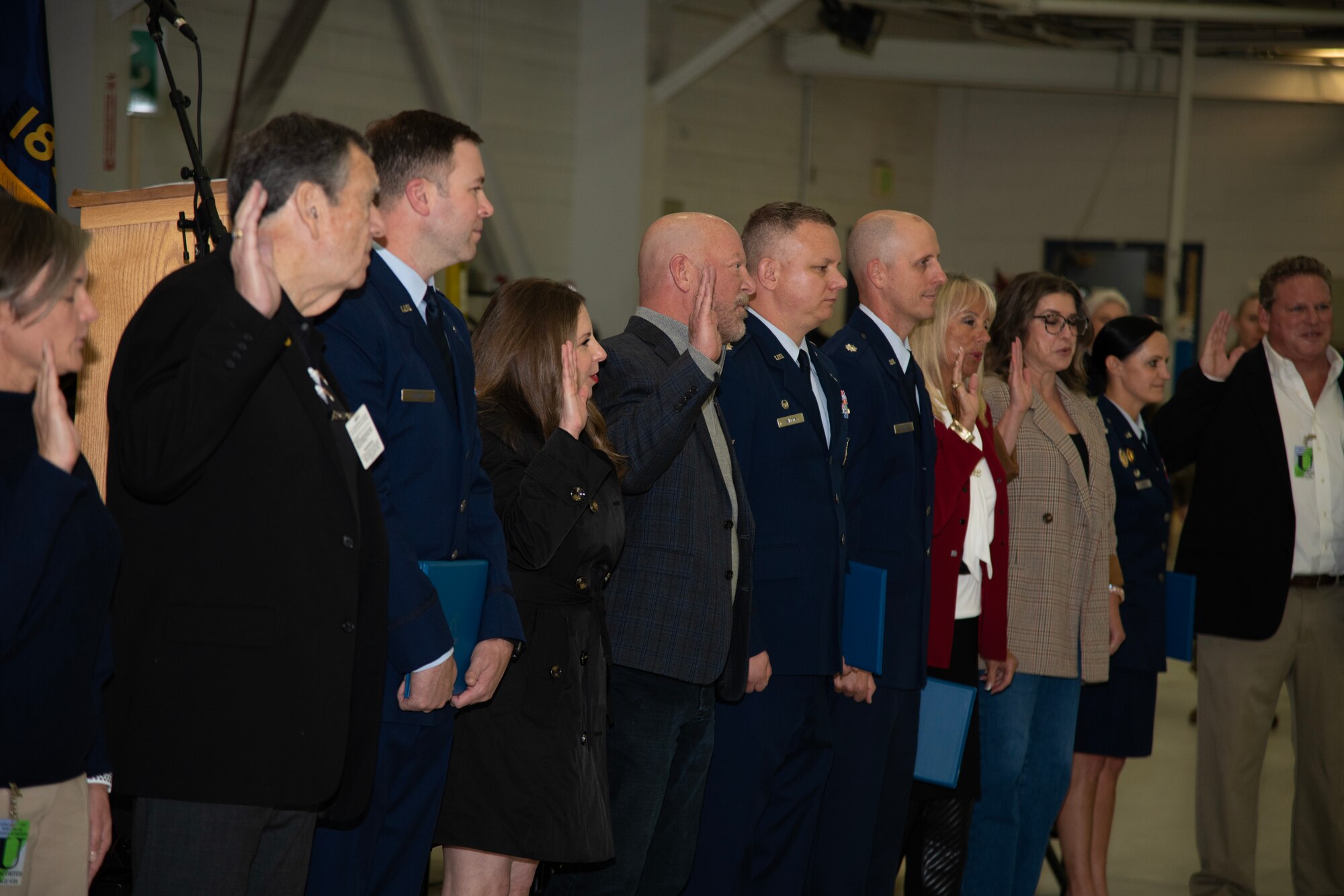 142nd Wing inducts Honorary Commanders