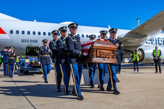  Sergeant First Class James Allen Coleman is finally home. Declared MIA on April 25, 1951 during the Korean War, he was laid to rest at Arlington National Cemetery on October 19, 2022. He was escorted home by his nephews, Col Frank Kincaid (USAF) and Col (ret) David Kincaid Jr. (USAF), and attended by his last surviving sibling, Mrs. Mary Kincaid-Chauncey. SFC Coleman is the recipient of the Silver Star, the Bronze Star with ‘V’ Device, and two Purple Hearts.