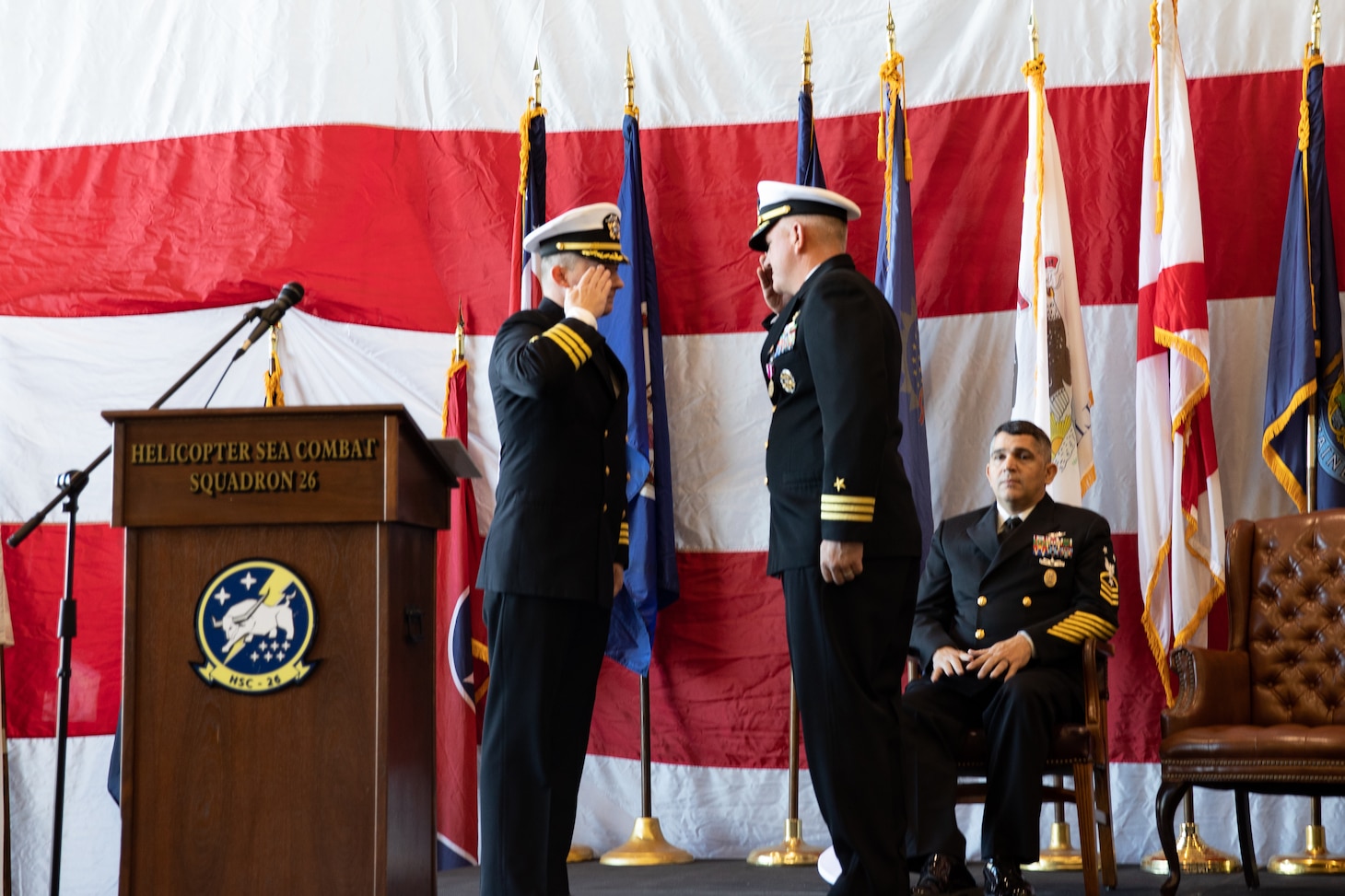 HSC-26 Change of Command