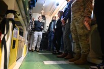 National Guard Bureau (NGB) J39 hosted a WMD-CST Capabilities Symposium allowing federal partners, state/local agencies, and civilian first responders to get an up-close look at the 33rd Weapons of Mass Destruction Civil Support Team (WMD-CST) at the D.C. Armory, Nov. 6, 2023. The team is able to deploy rapidly, respond to an incident within 90 minutes and assist local first-responders in determining the nature of a weapon of mass destruction or chemical, biological, radiological, nuclear, and explosive incidents. Earlier this year, the 33rd WMD-CST acquired a Vehicle-Mounted Radiological Detection System (VMRDS). (U.S. Air National Guard photo by Master Sgt. Arthur Wright)