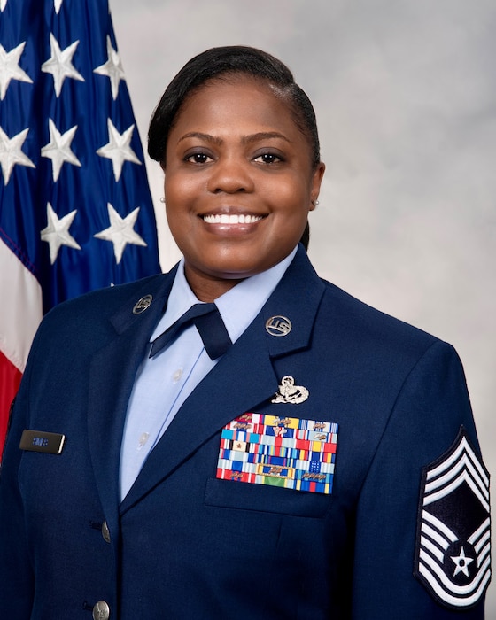 Chief Master Sgt. Shonta C. Simes Official Photo