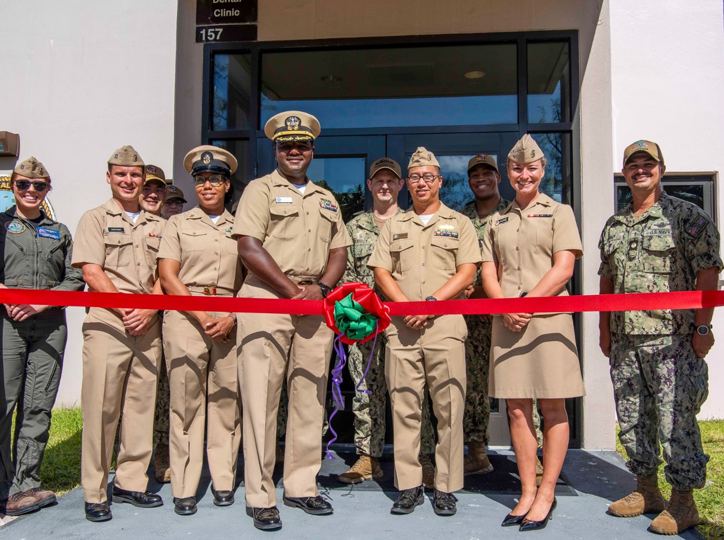 United States Navy Medicine Readiness and Training Unit (USNMRTU) Diego  Garcia opens new dental clinic with a ribbon cutting ceremony > Navy  Medicine > News