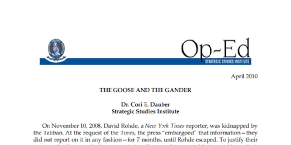 Cover for The Goose and the Gander
