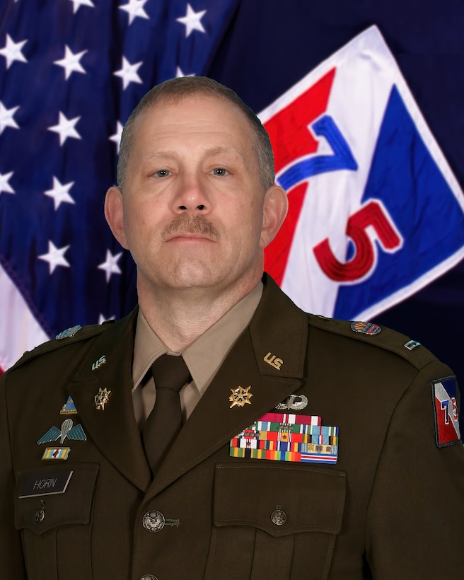 CW5 John Horn, Command Chief Warrant Officer, 75th USARIC