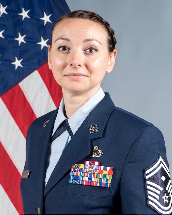SMSgt Adrian G. Galcik portrait (USAF courtesy photo).