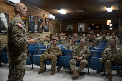 These All-Hands offered service members an opportunity to engage with senior leaders and address challenges and opportunitites they have faced while stationed in Honduras.