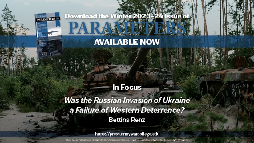 Was the Russian Invasion of Ukraine a Failure of Western Deterrence?
by Bettina Renz
In February 2022, many observers initially evaluated the Russian invasion of Ukraine as a failure of Western deterrence.  That assessment was and is flawed inasmuch as the West never articulated a clear strategy to deter such an invasion. Engaging with relevant conceptual debates about how deterrence works and relating this information to what the West did and did not do in the run-up to the invasion, this article shows that deterrence efforts were based on problematic assumptions about the Kremlin’s motivations. The study concludes with lessons for Western military and policy practitioners with the intention to enable better future thinking about how to deter Russia.