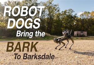 These machines, nicknamed "Robot Dogs", were created to augment manned chemical, biological, radiological, and nuclear response teams, minimizing the danger these Airmen face in hostile environments.