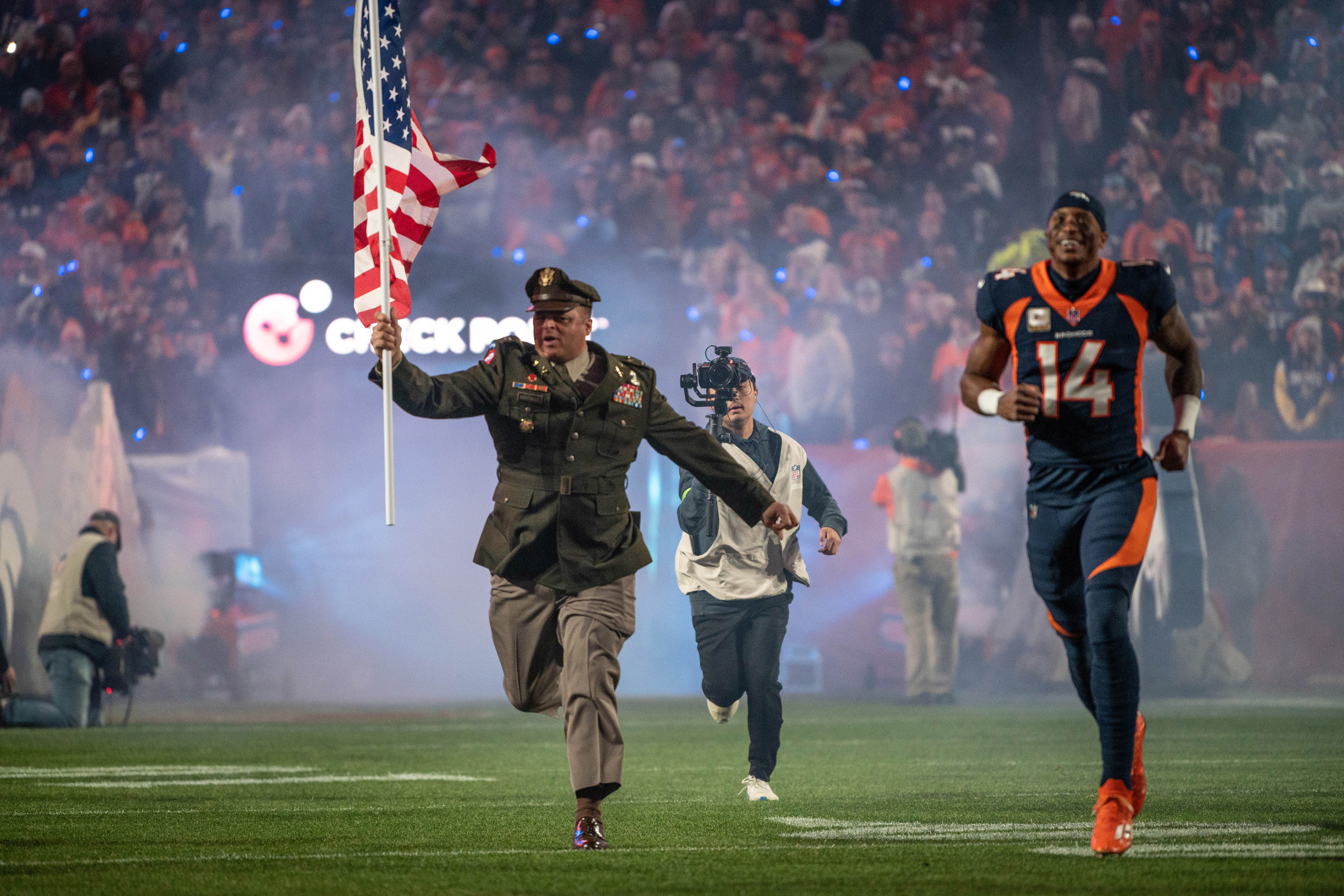 Nfl salute to service broncos 2025
