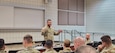 Master Sgt. Justin Cordero leads a Comprehensive Soldier and Family Fitness (resilience) class for Soldiers assigned to the 204th Maneuver Enhancement Brigade at Camp Williams, Utah, June 2, 2023. Cordero is a Resilience Training Assistant for the 204th. (US Army Photo by Sgt. 1st Class Rich Stowell)