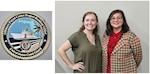 Members of the Gulf Coast Branch Office (GCBO) recently attended a meeting with the United States Coast Guard’s (USCG) Offshore Patrol Cutter (OPC) Project Resident Office administration team. During the meeting, Captain Payne awarded OPC Commander Coins to GCBO members as appreciation for their excellent services. 
Pictured: Auditors - Isabel Weatherholt and Mallory Peterson.