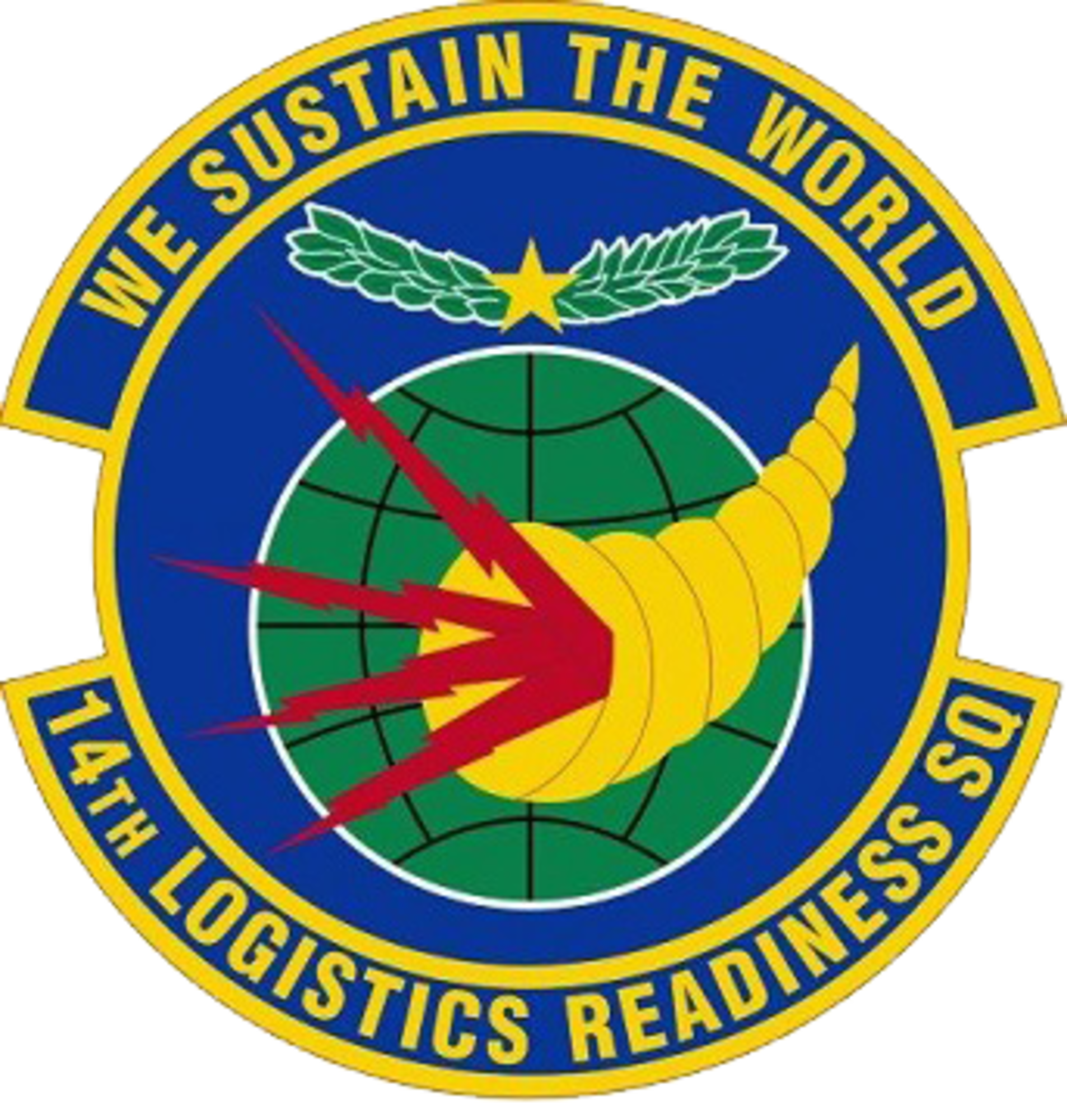 Graphic of 14LRS unit shield.