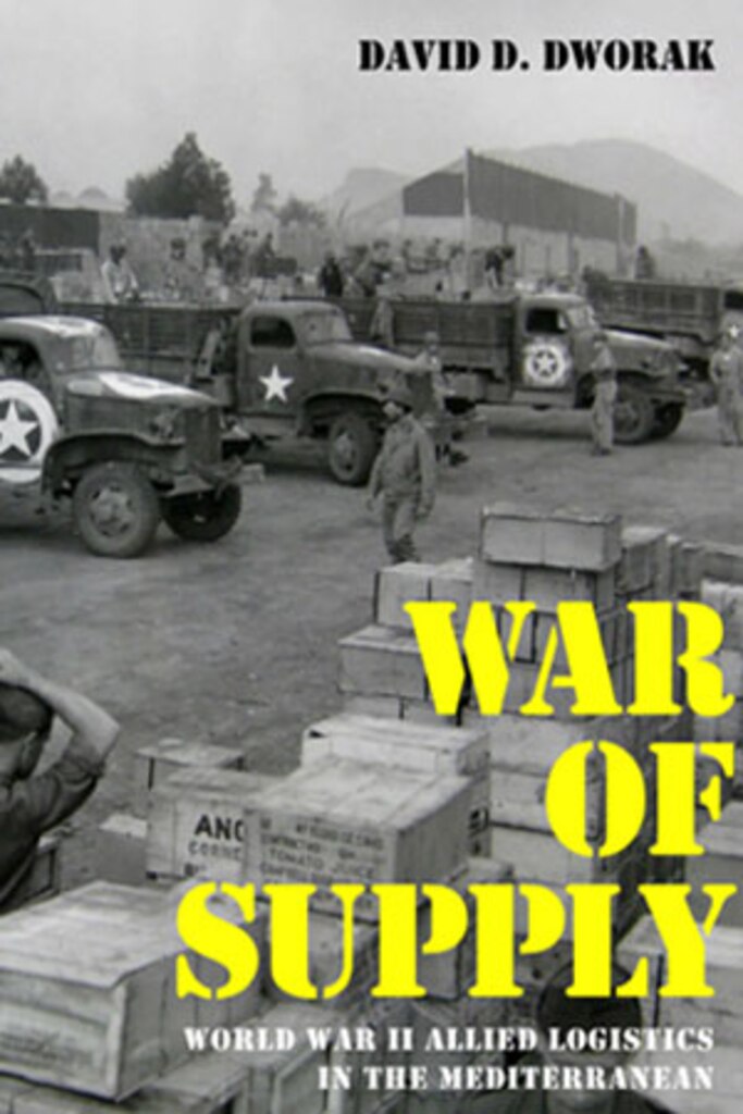 Book Review: War of Supply
John A. Bonin
Author: David D. Dworak
Reviewed by Dr. John A. Bonin, consultant, US Army War College
The reviewer notes, “While there are thousands of books about World War II, there are relatively few on the war in the Mediterranean and fewer on its logistics.” Dworak provides just that, with a chronological account of Operation Torch in North Africa; Operations Husky, Avalanche, and Shingle in Sicily and Italy; and Operation Dragoon in southern France.
https://press.armywarcollege.edu/parameters_bookshelf/30