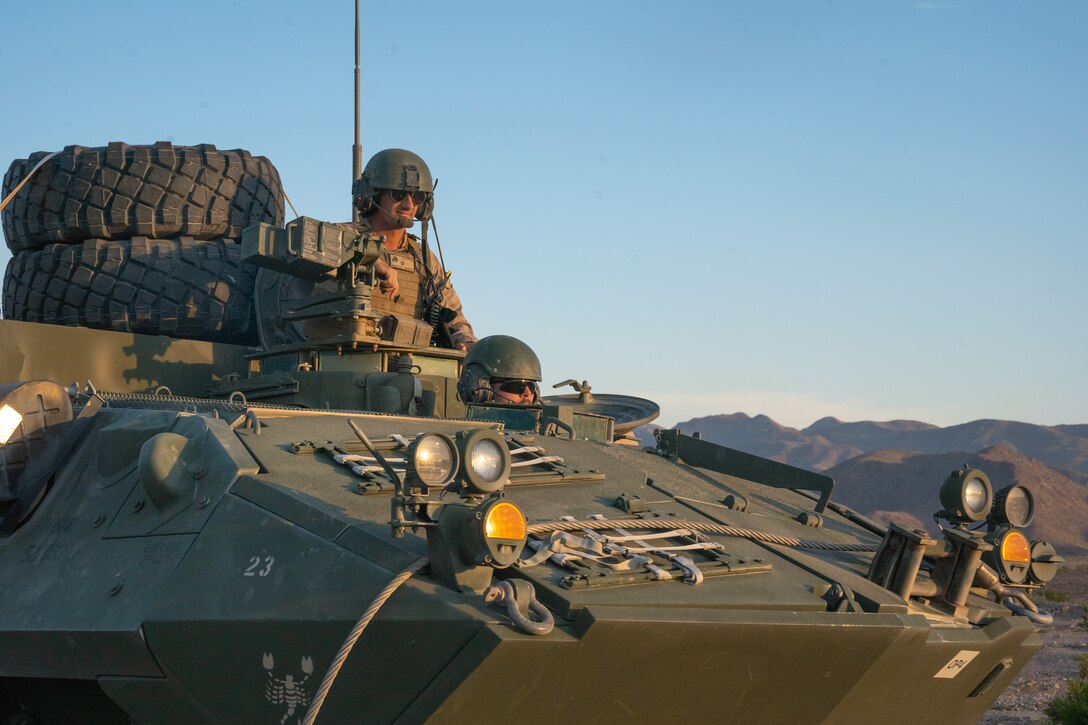 ITX 4-23 4th Light Armored Reconnaissance at Training Area Lava
