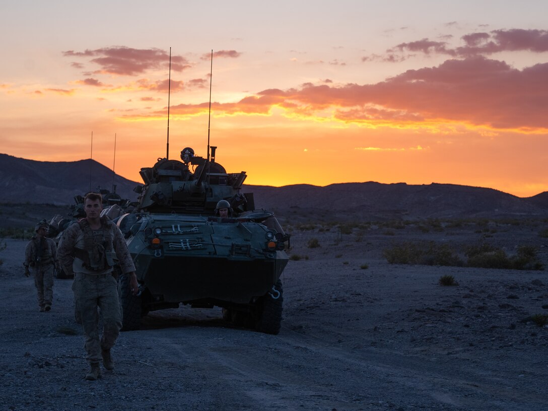 ITX 4-23 4th Light Armored Reconnaissance at Training Area Lava