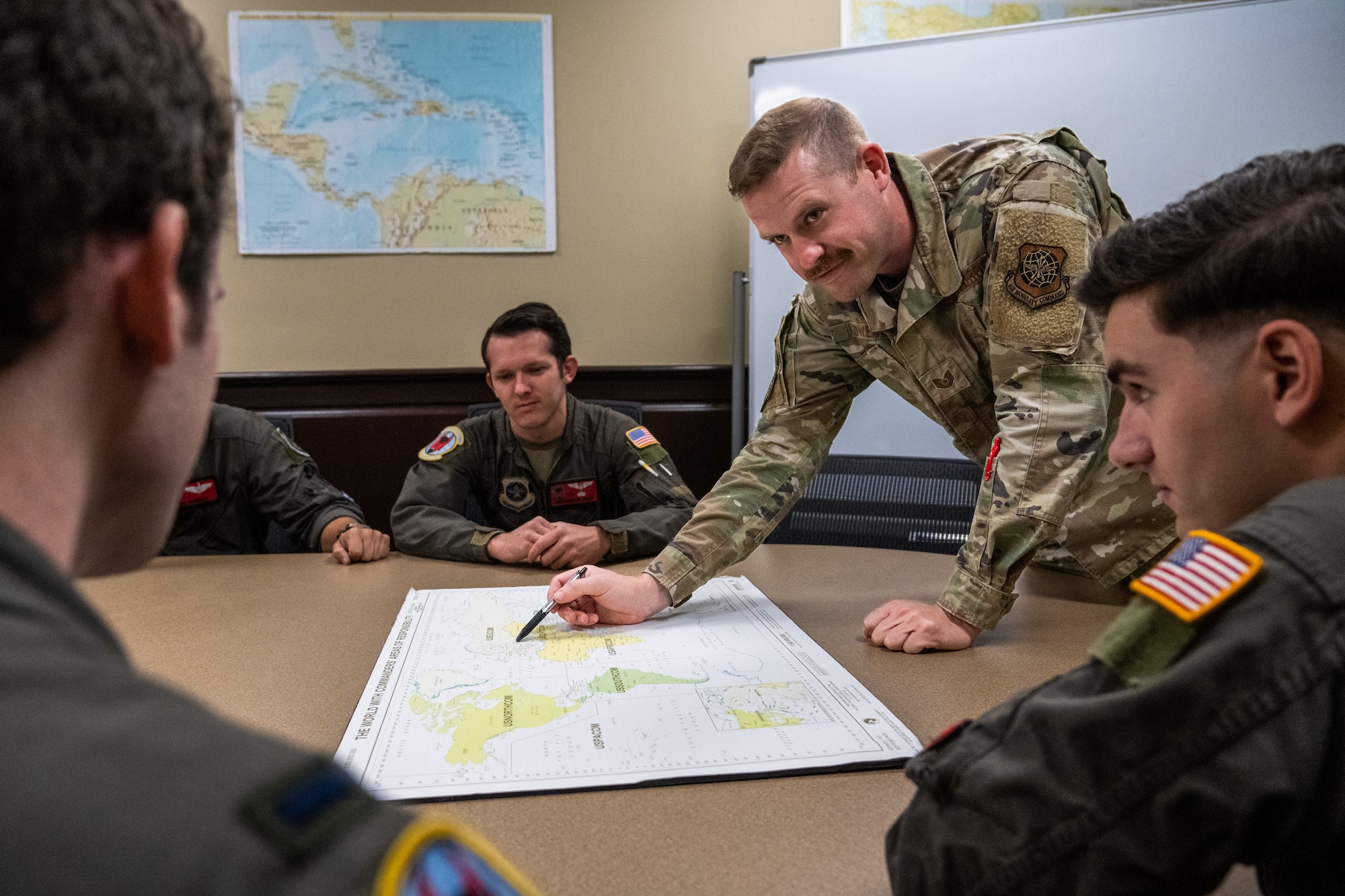The 6th OSS intelligence flight is dedicated to bringing the most accurate and timely information to installation leaders, to ensure the operational readiness and safety of thousands of Airmen across MacDill AFB. (U.S. Air Force photo by Airman 1st Class Zachary Foster)