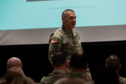 USARC CSM visits 377th TSC Senior NCOs at Fort Devens