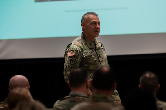 USARC CSM visits 377th TSC Senior NCOs at Fort Devens