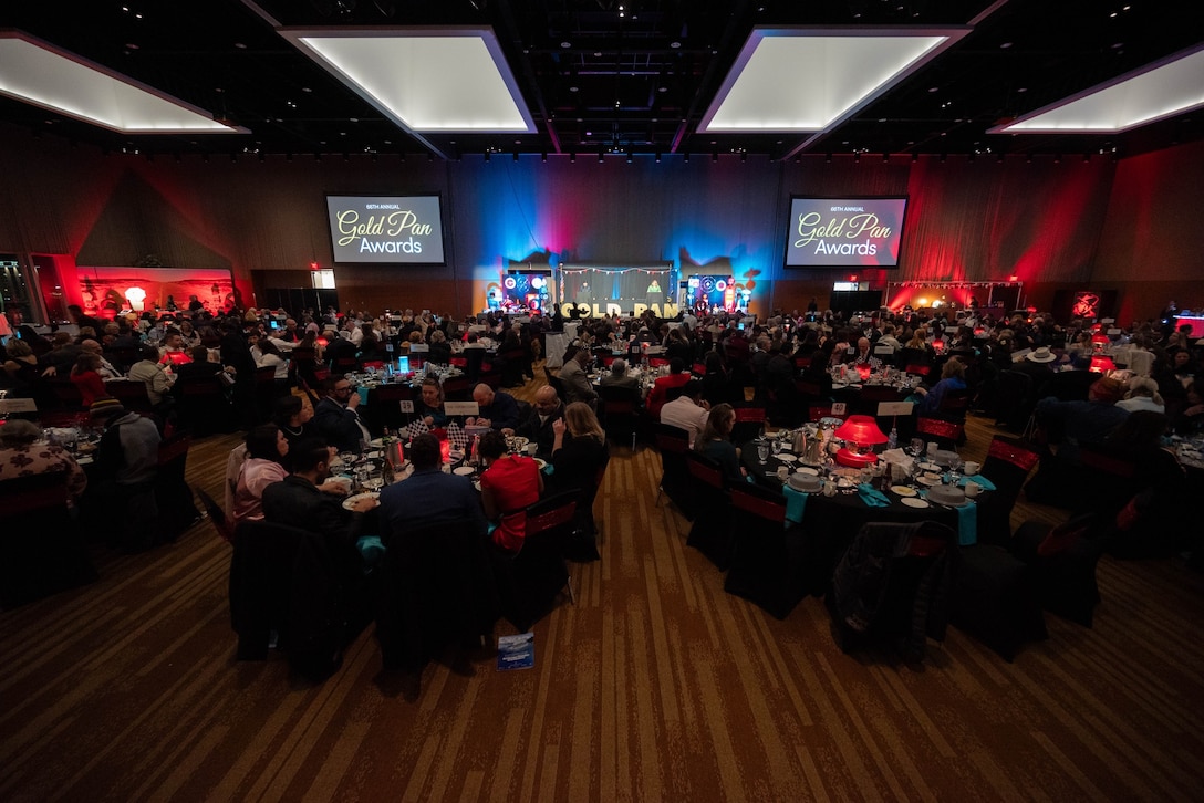 The Anchorage Chamber of Commerce hosted the 66th Annual Gold Pan Awards on Nov. 17, 2023, at the Dena'ina Center in Anchorage.